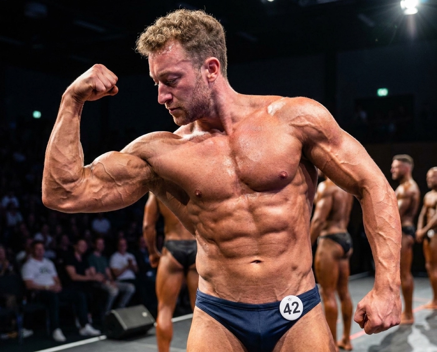 Local salesman crowned Mr Universe after joining gym eight days ago